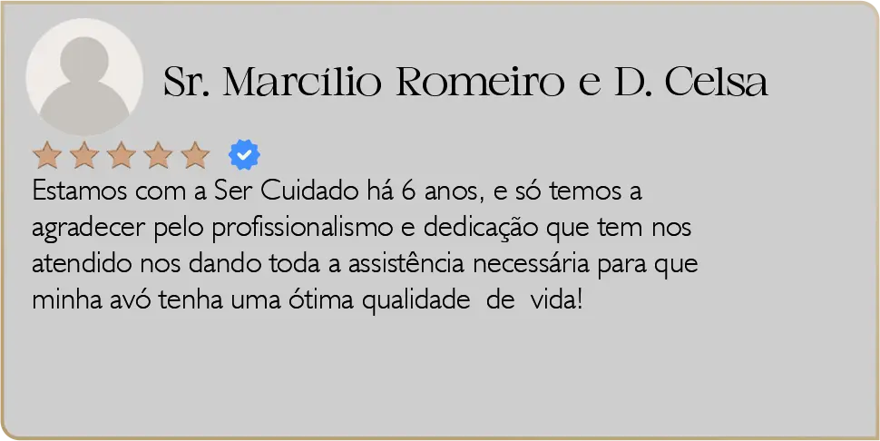 Depoimento Sr. Marcílio Romeiro e D. Celsa